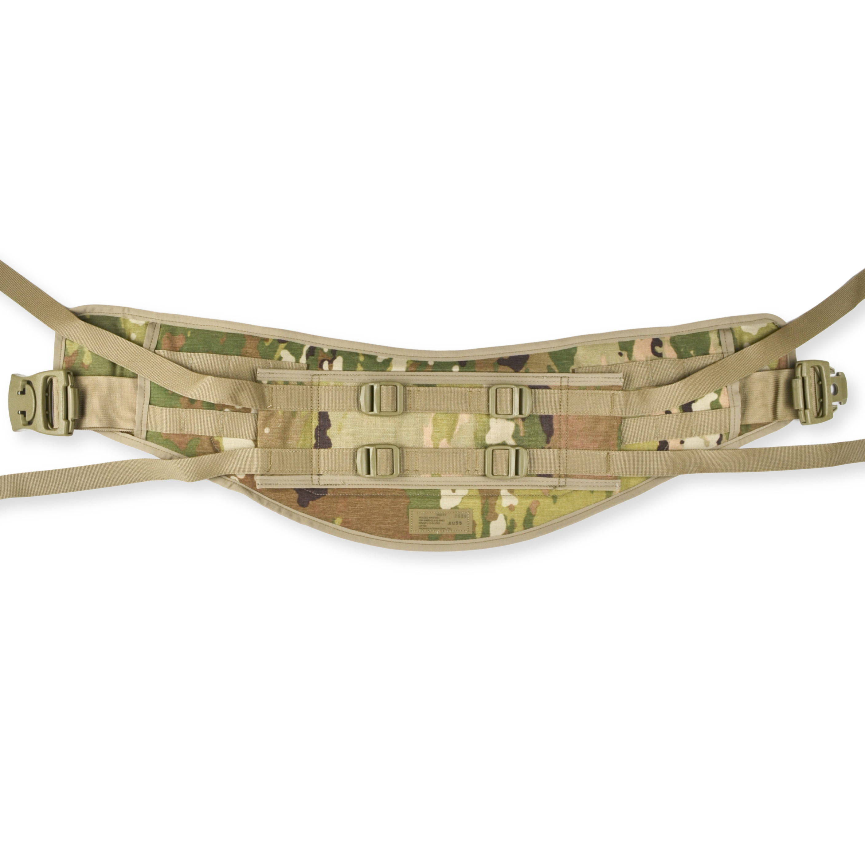 GI Molded Waist Belt (Kidney Pad) – MOLLE II, Multicam – McGuire 