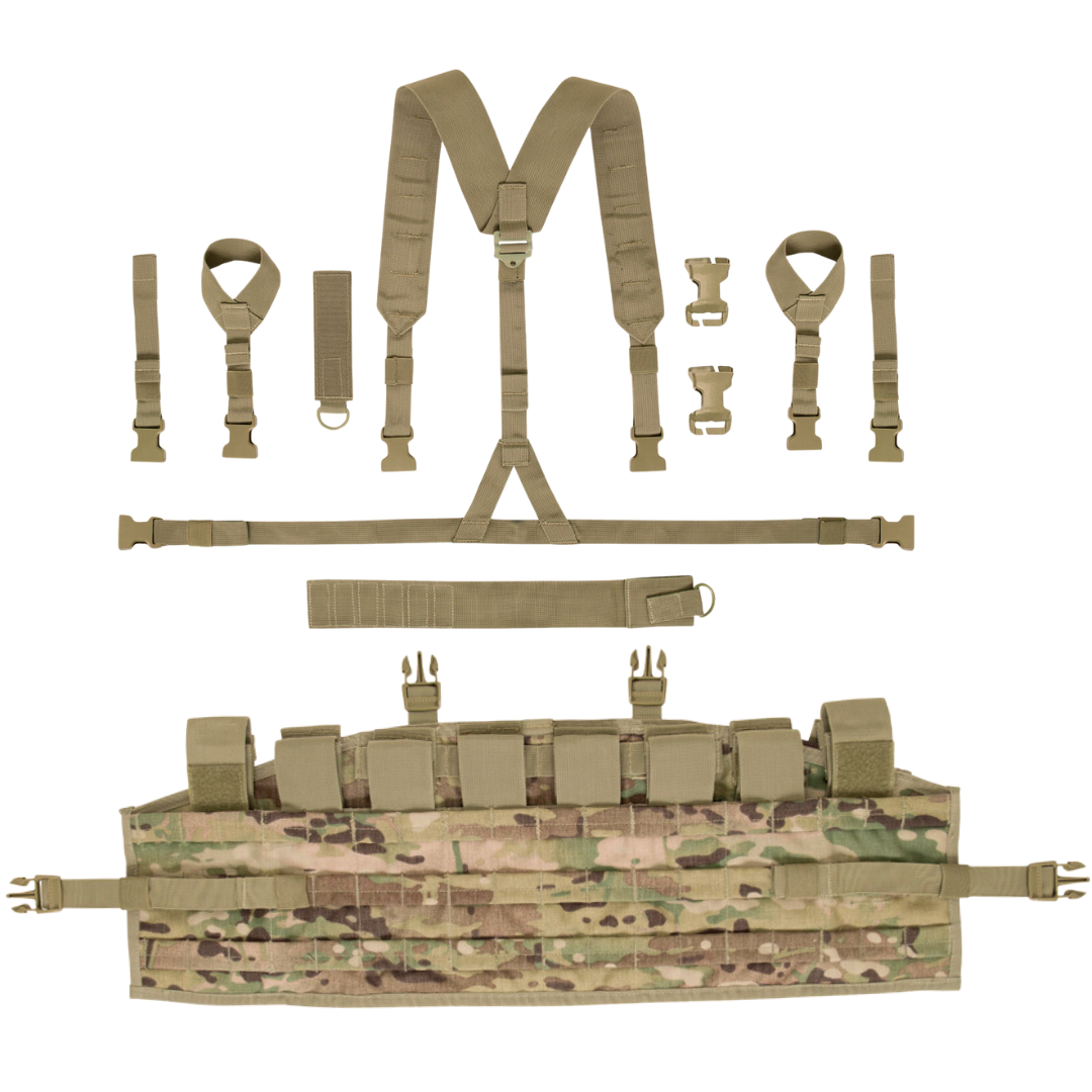 GI MOLLE II TAP Vest W/ Components— Used, Multicam – McGuire Army Navy