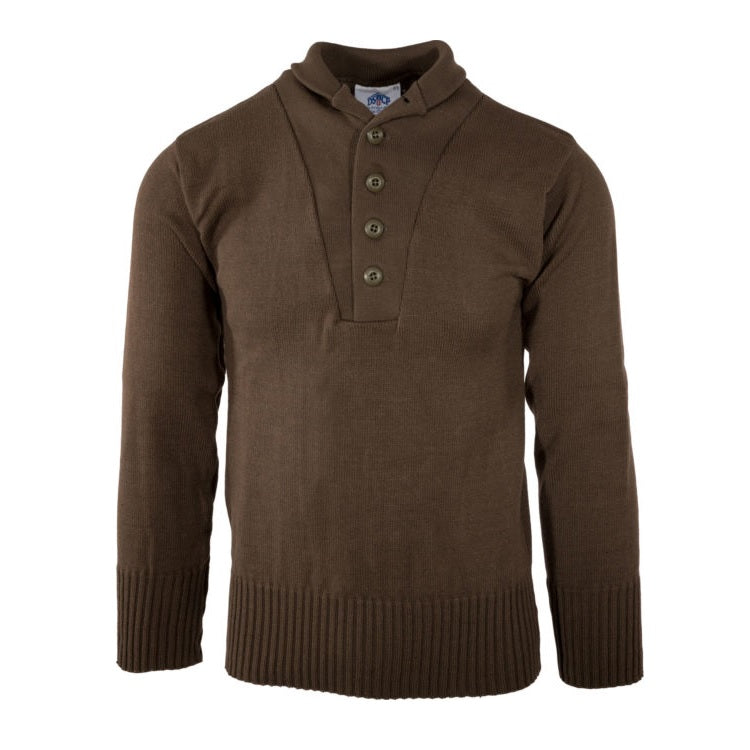 GI Vintage Wool 5-Button Sweater 1960s | McGuire Army Navy