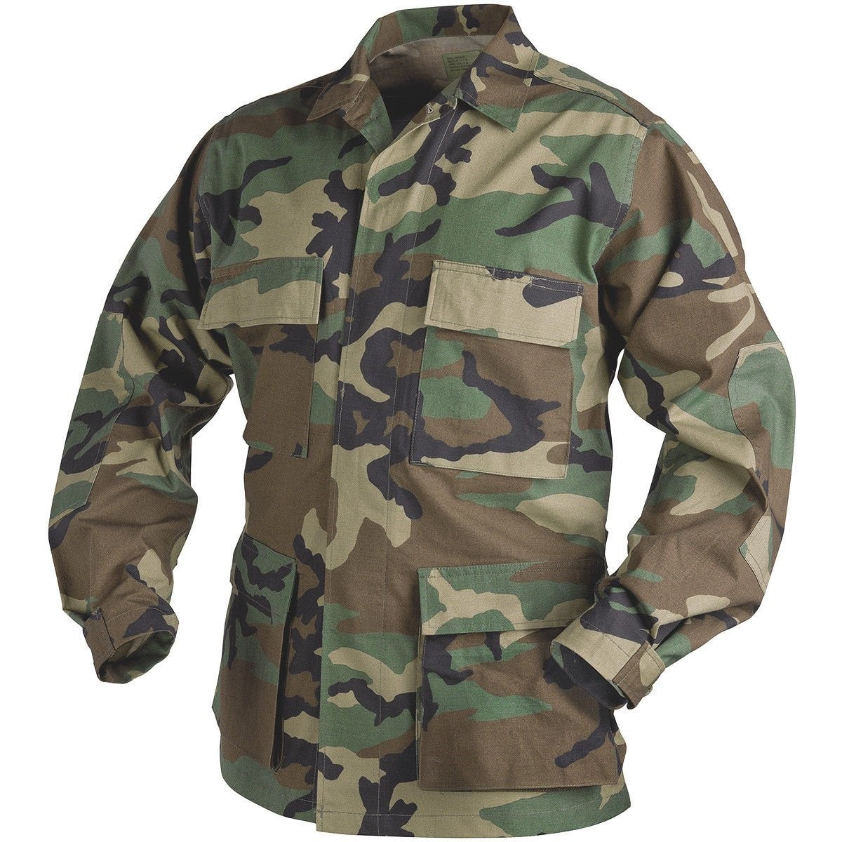 G.I. Battle Dress Uniform Shirt— Heavily Used Small