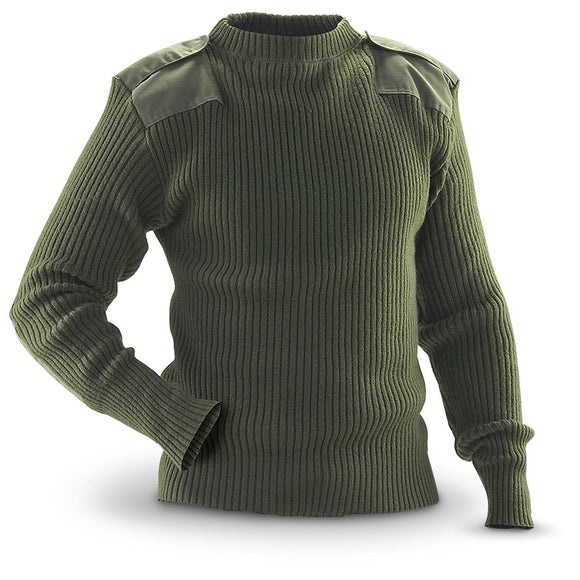 USMC Commando Sweater with Epaulettes
