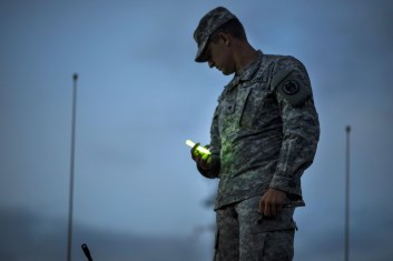 Glowsticks and the Military