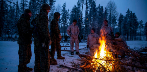 How the Military Stays Warm