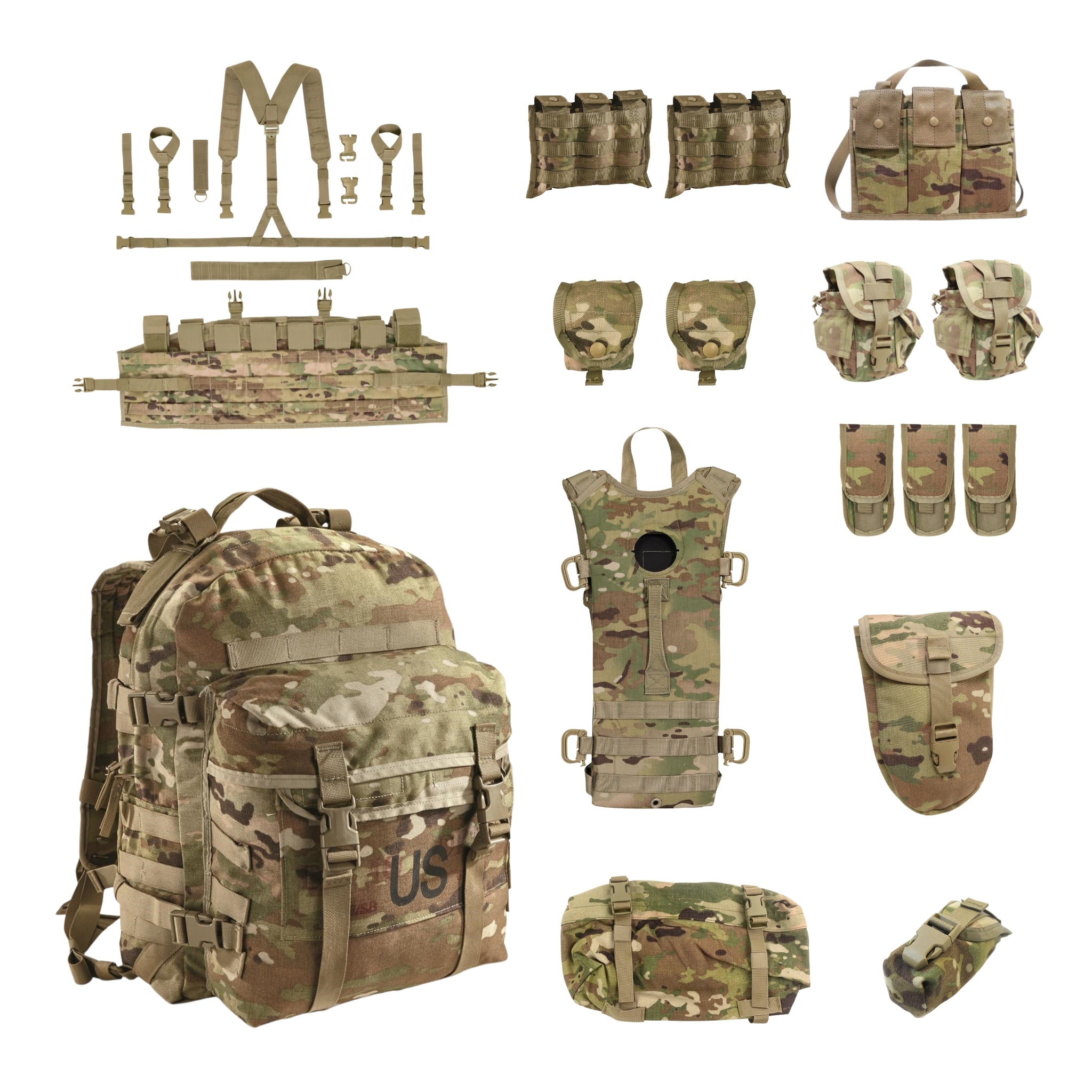 USGI Rifleman Kit Set — Multicam/OCP Complete | Used – McGuire