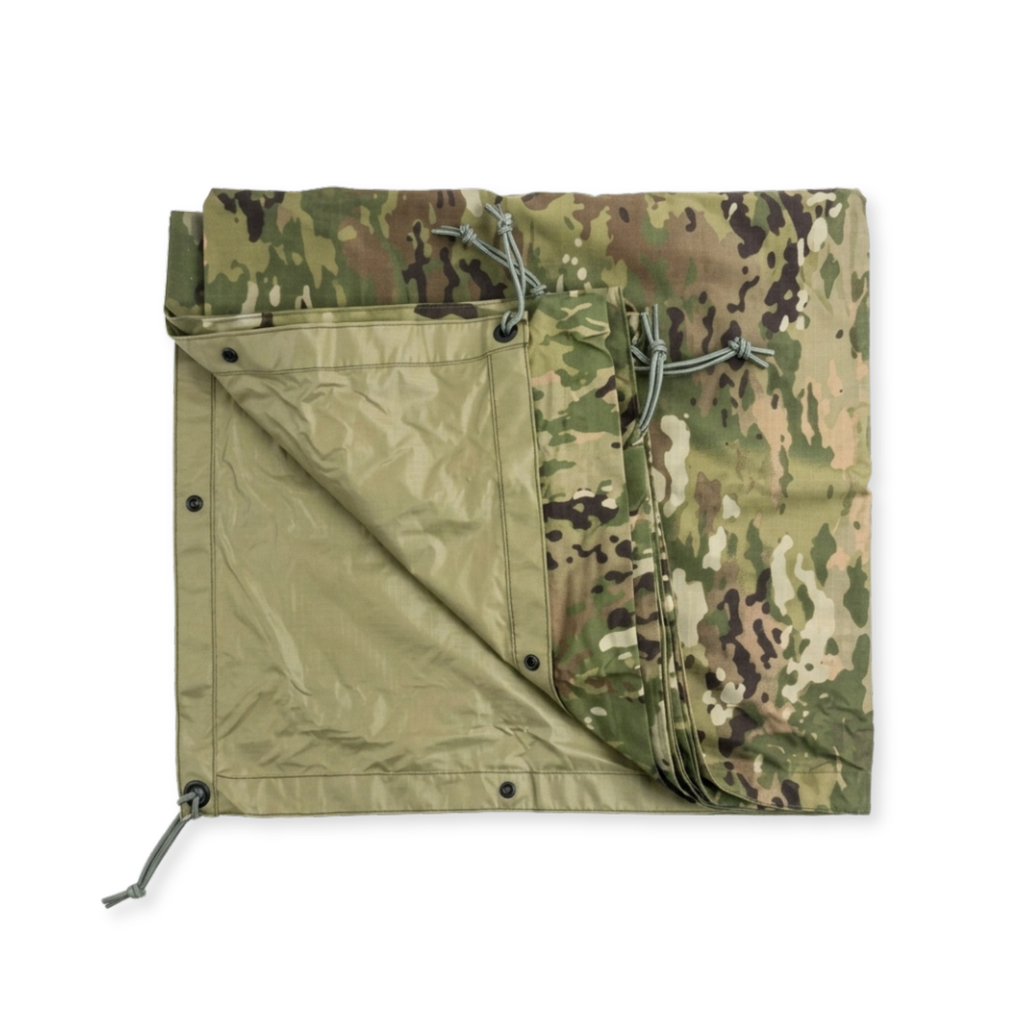 GI USMC Reversible Field Multicam/Tan Tarp - Used (Grade A)