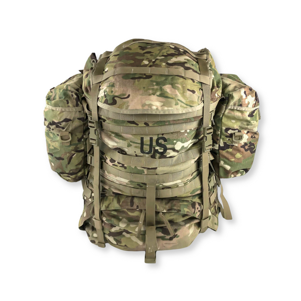 GI MOLLE II Large Ruck + Frame, MultiCam Used | McGuire Army Navy