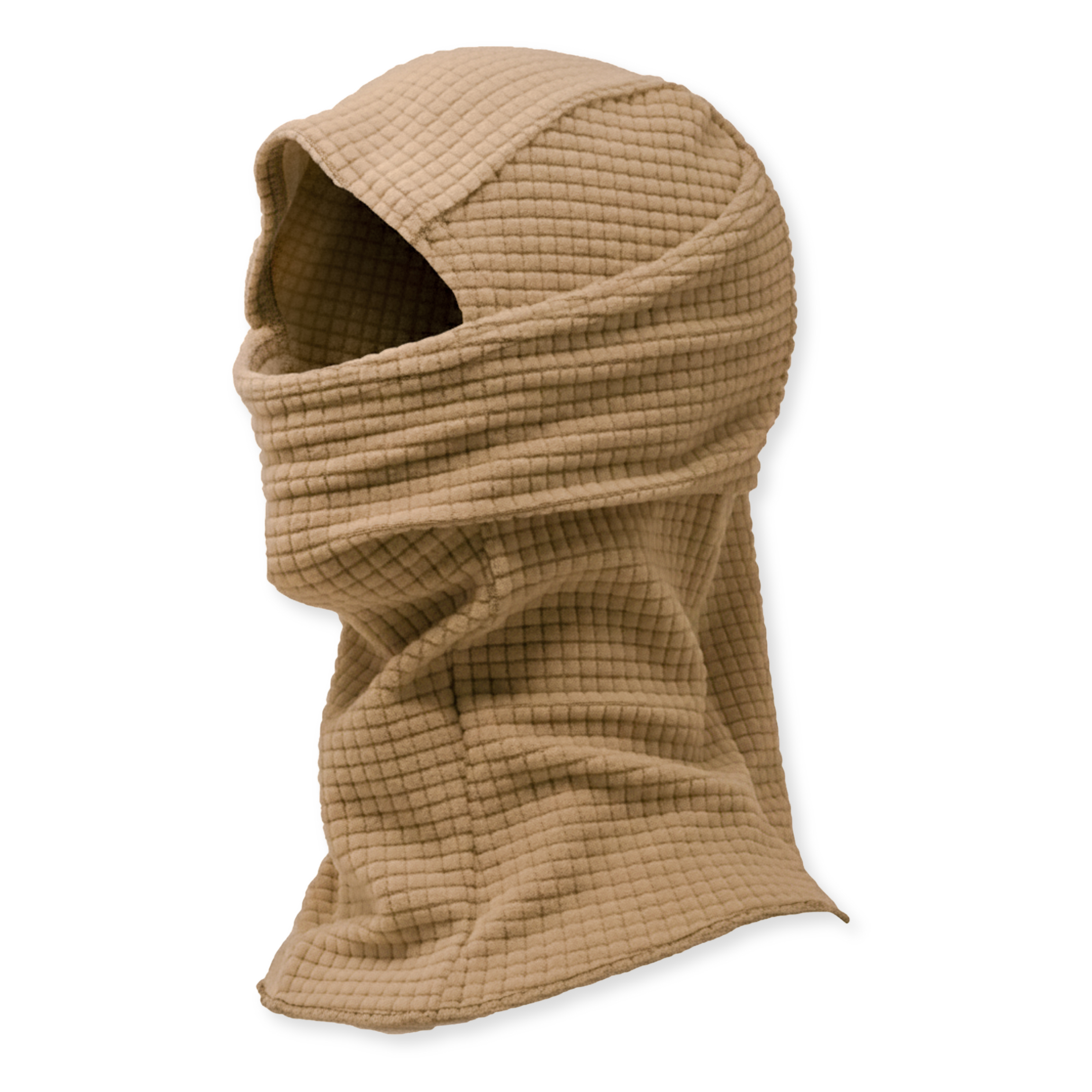Grid Fleece Balaclava Hood
