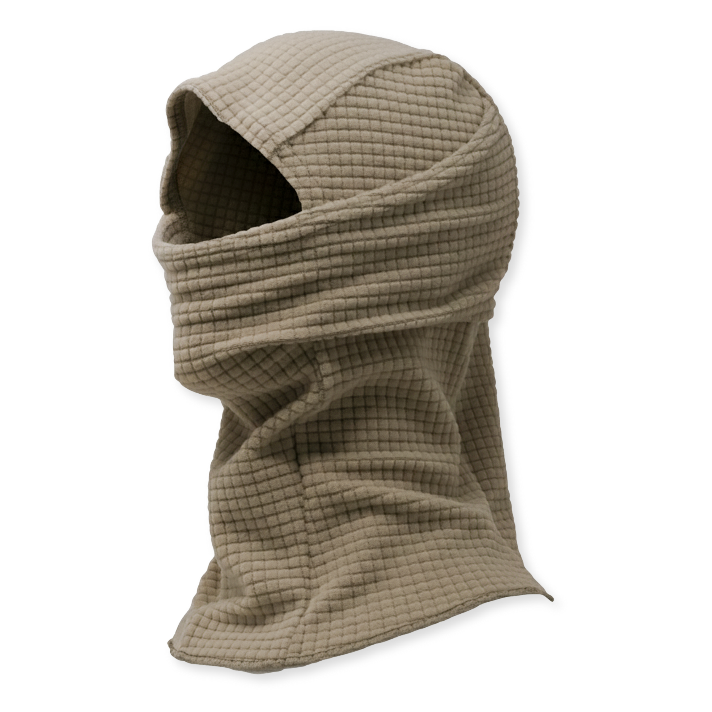 Grid Fleece Balaclava Hood