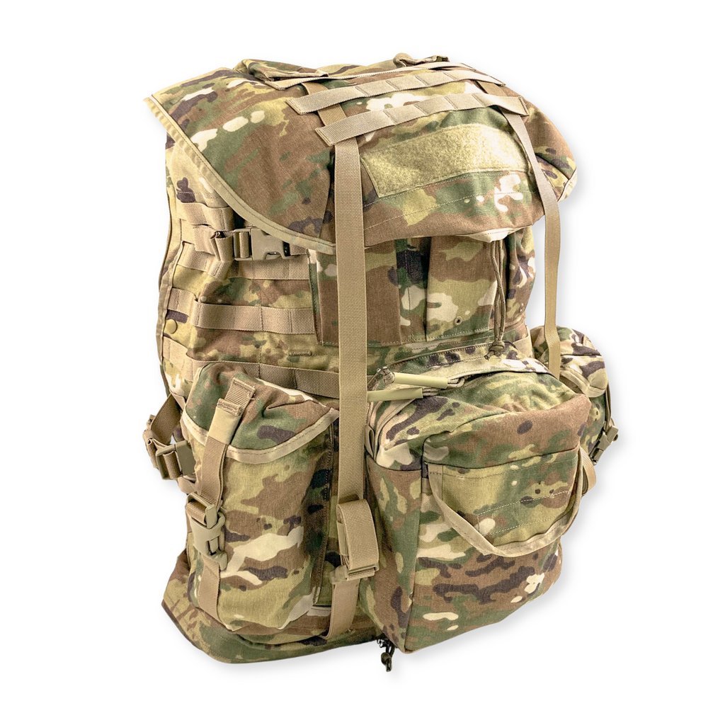 Waterproof Multicam Ruck MOLLE 4K Large Rucksack Pack Only, MultiCam Used | McGuire Army Navy