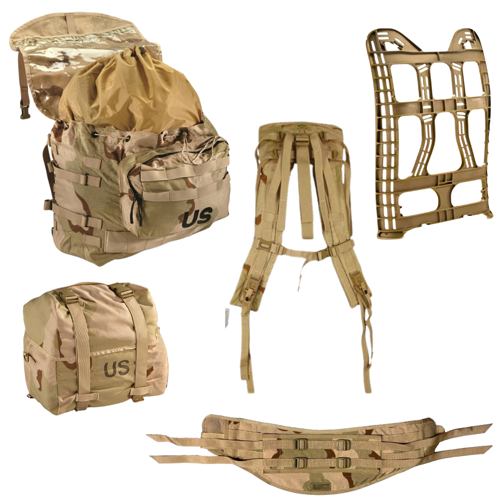 米軍 MOLLE II ラックサックセット /0222 米軍 MOLLE II ラックサックセット /0222 米軍 MOLLE II ラックサック