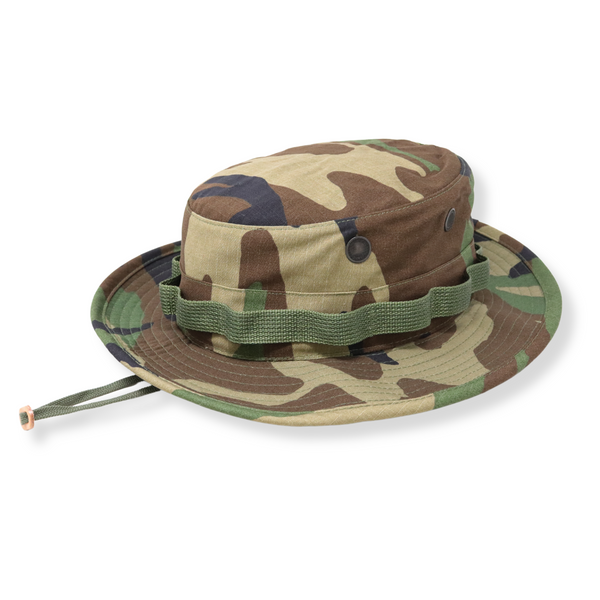 Government Contractor Military Boonie/Bucket Hats, Woodland Marpat