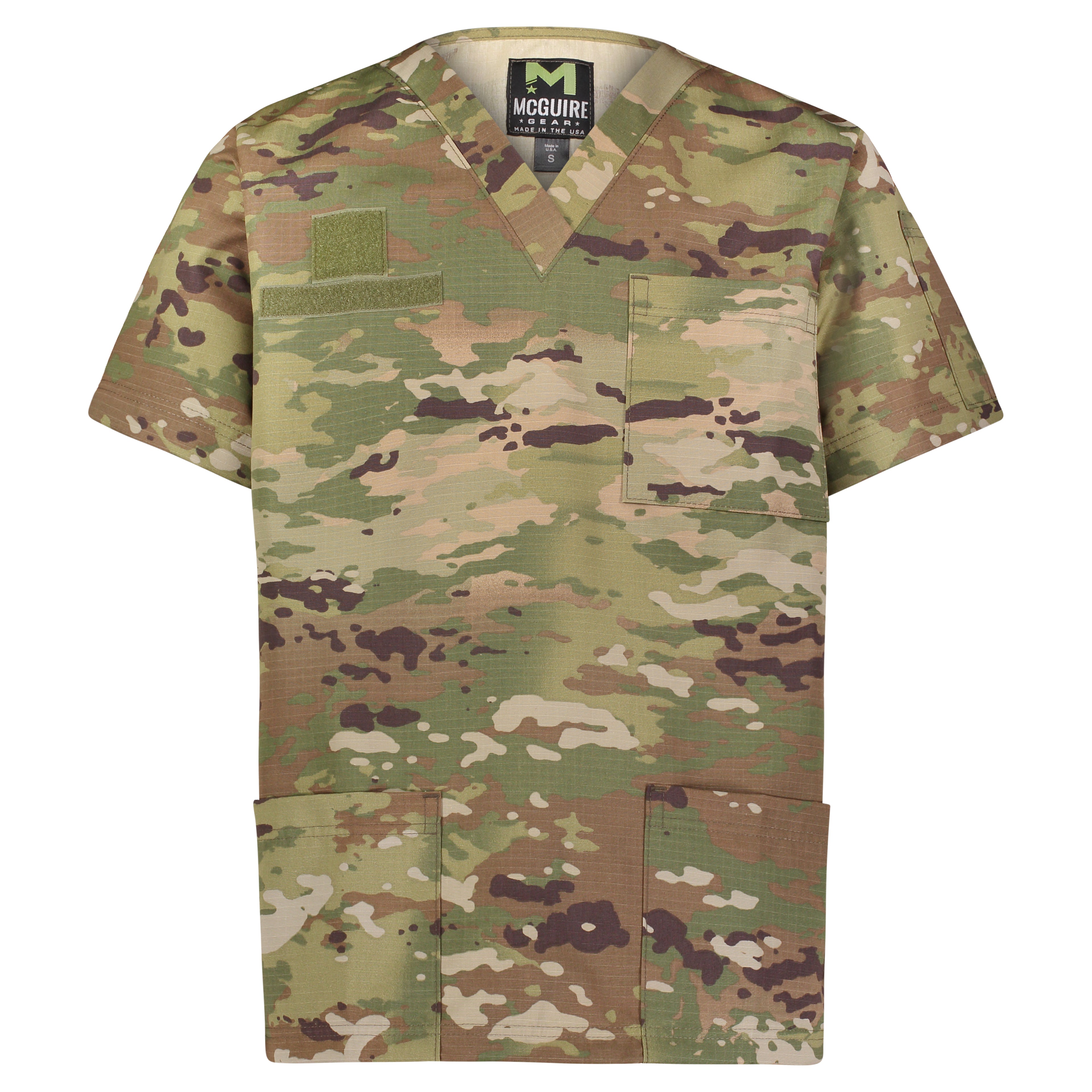 Improved Hot Weather Tactical Surgical Scrub Top, NYCO Extreme  – USA Made