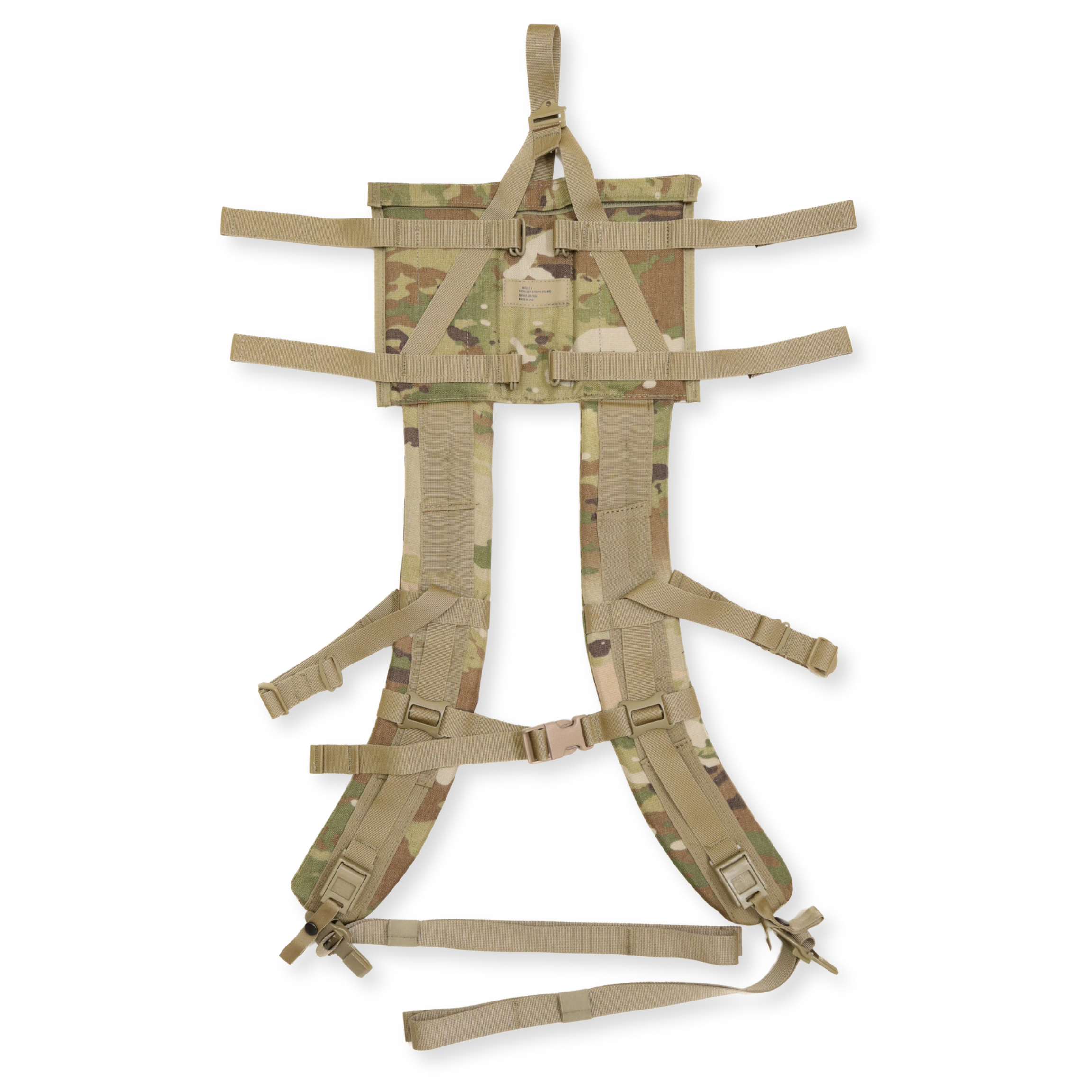 MOLLE II Shoulder Straps — OCP (Multicam), USA Made, Fits Large Rucksack