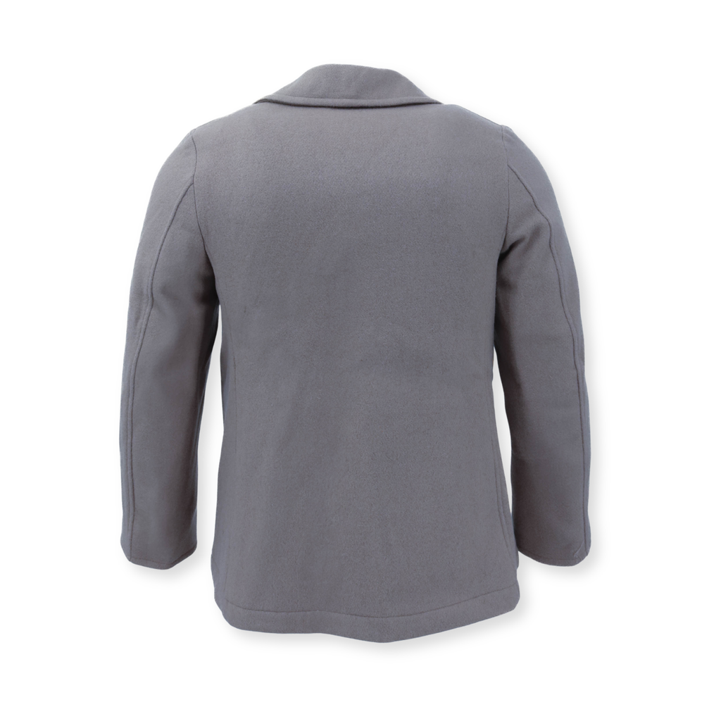 Women's Classic Wool Blend Peacoat, Oxford Grey