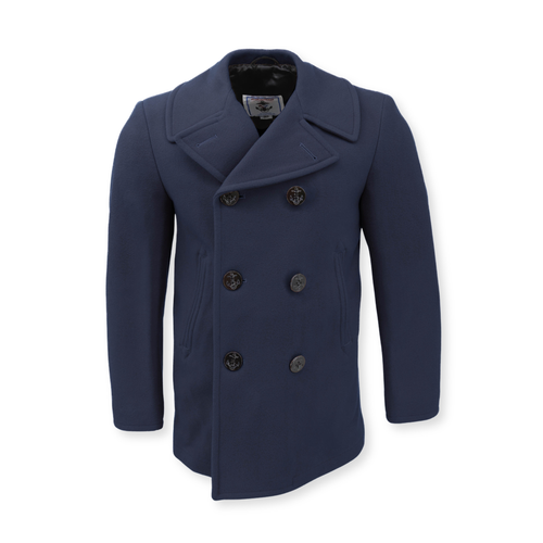 Men's Navigator Wool Peacoat – McGuire Army Navy