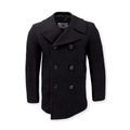 Men's Navigator Wool Peacoat— Black