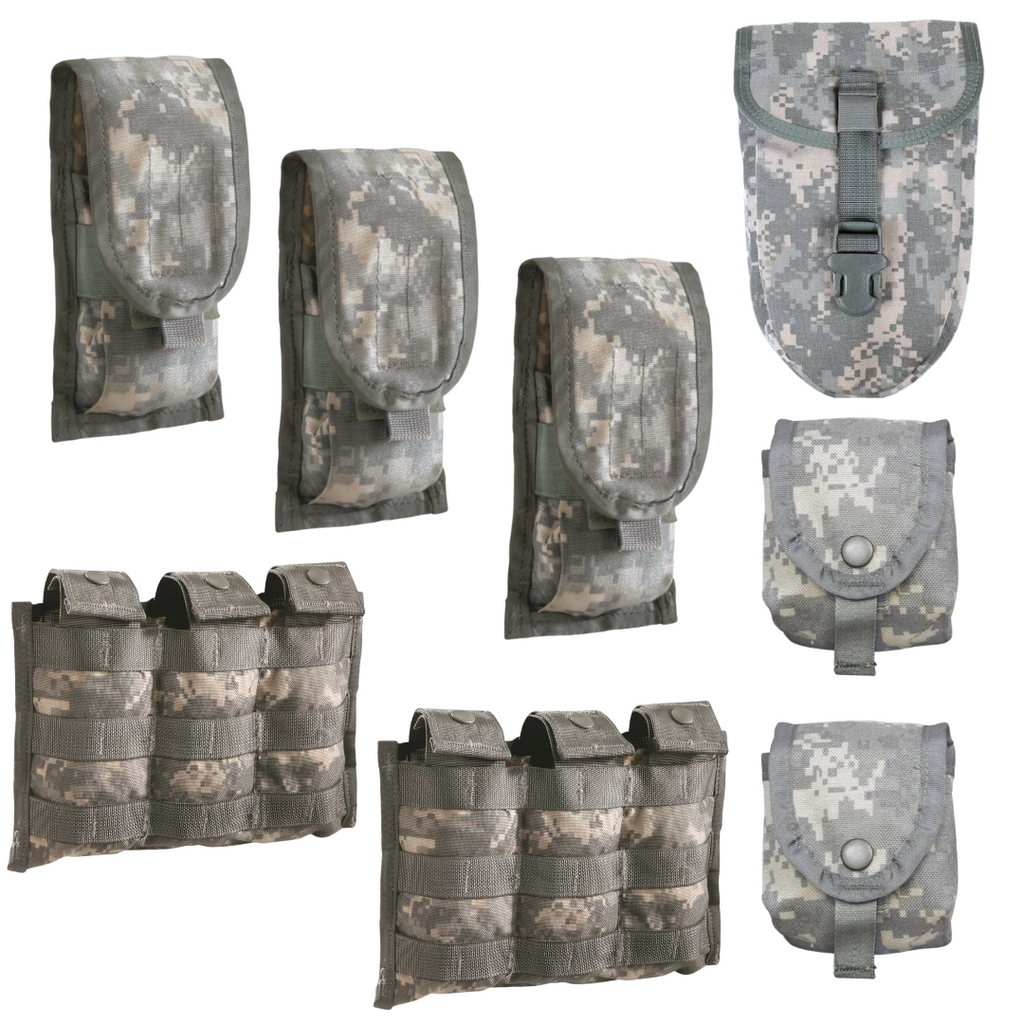 Basic Rifleman Kit GI MOLLE II ACU 17-Piece Rifleman Kit – McGuire Army Navy