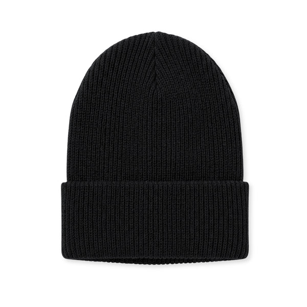 Wool Watch Cap, Black