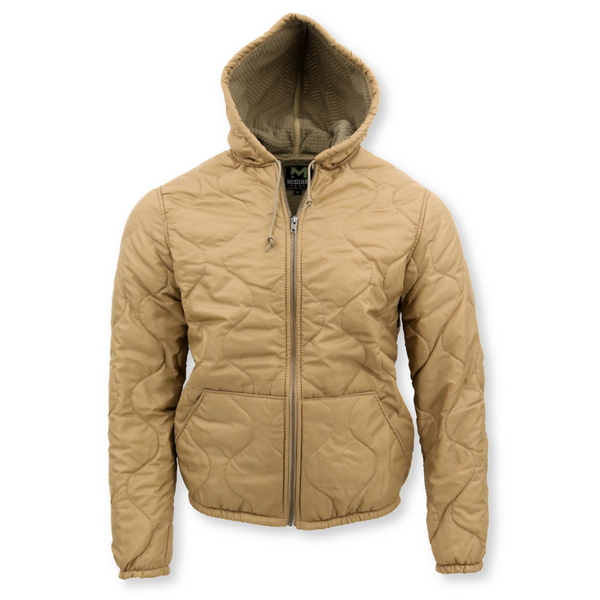 Lightweight Woobie Hoodie with Grid Fleece Lining