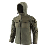 Hooded Tactical Fleece Jacket