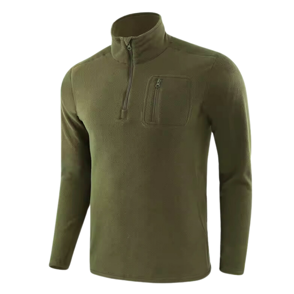 Tactical Quarter-Zip Fleece Pull-Over