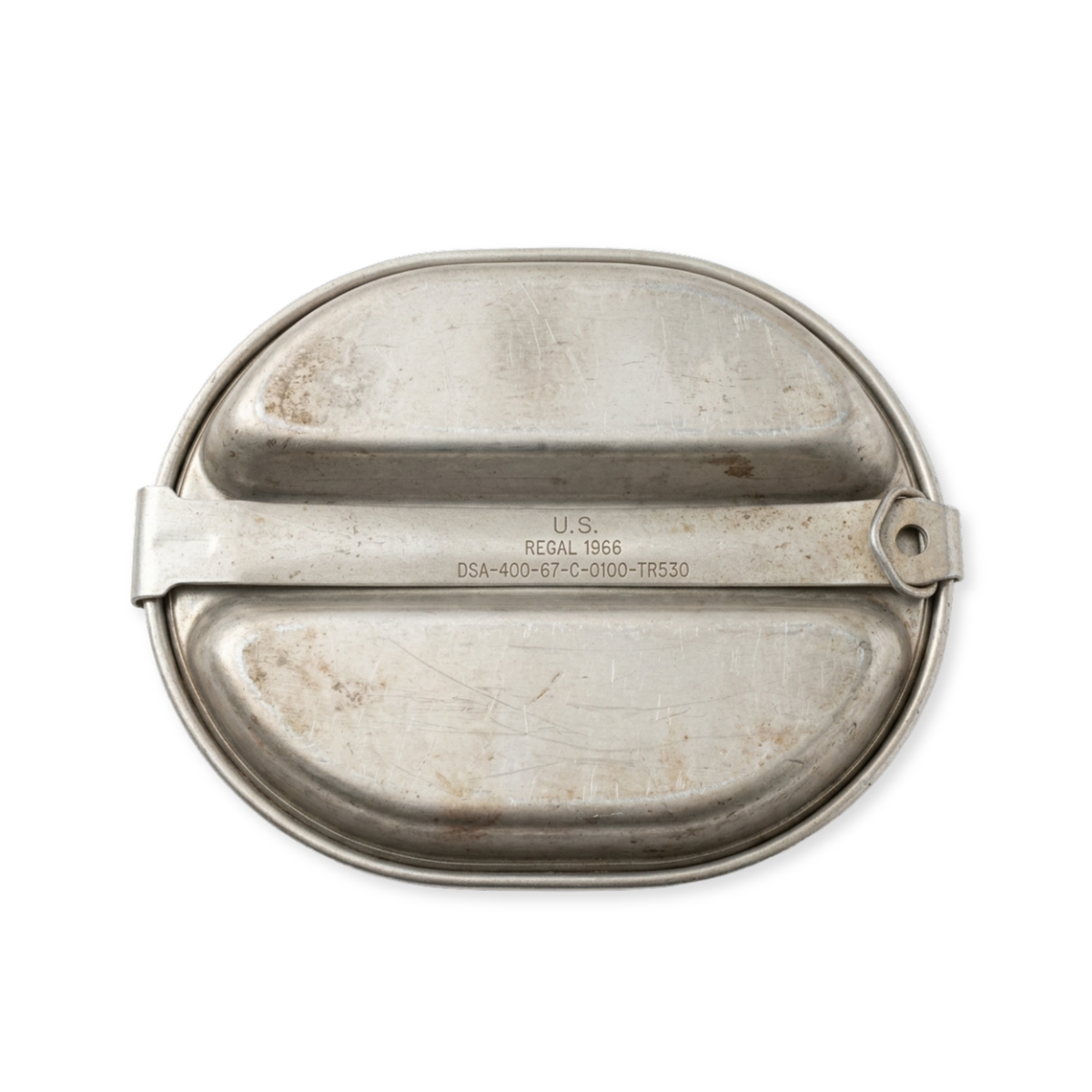 Vintage GI Vietnam Era Mess Kit – Stainless Steel, Used