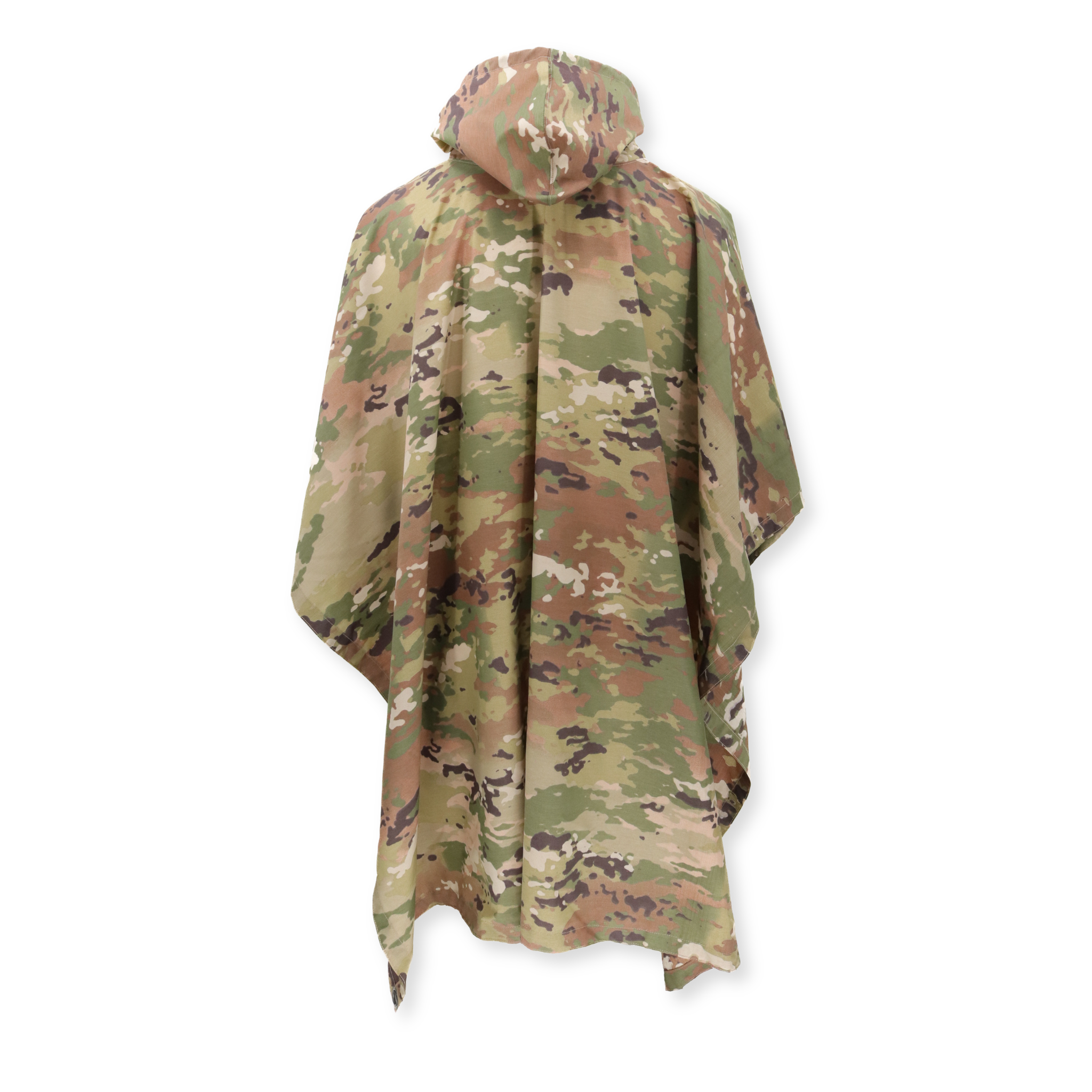 Multicam Waterproof Poncho — USA Made