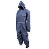 Blue Denim Stone Cutter Workwear Boiler Suit Coverall – Size 36, Made in USA