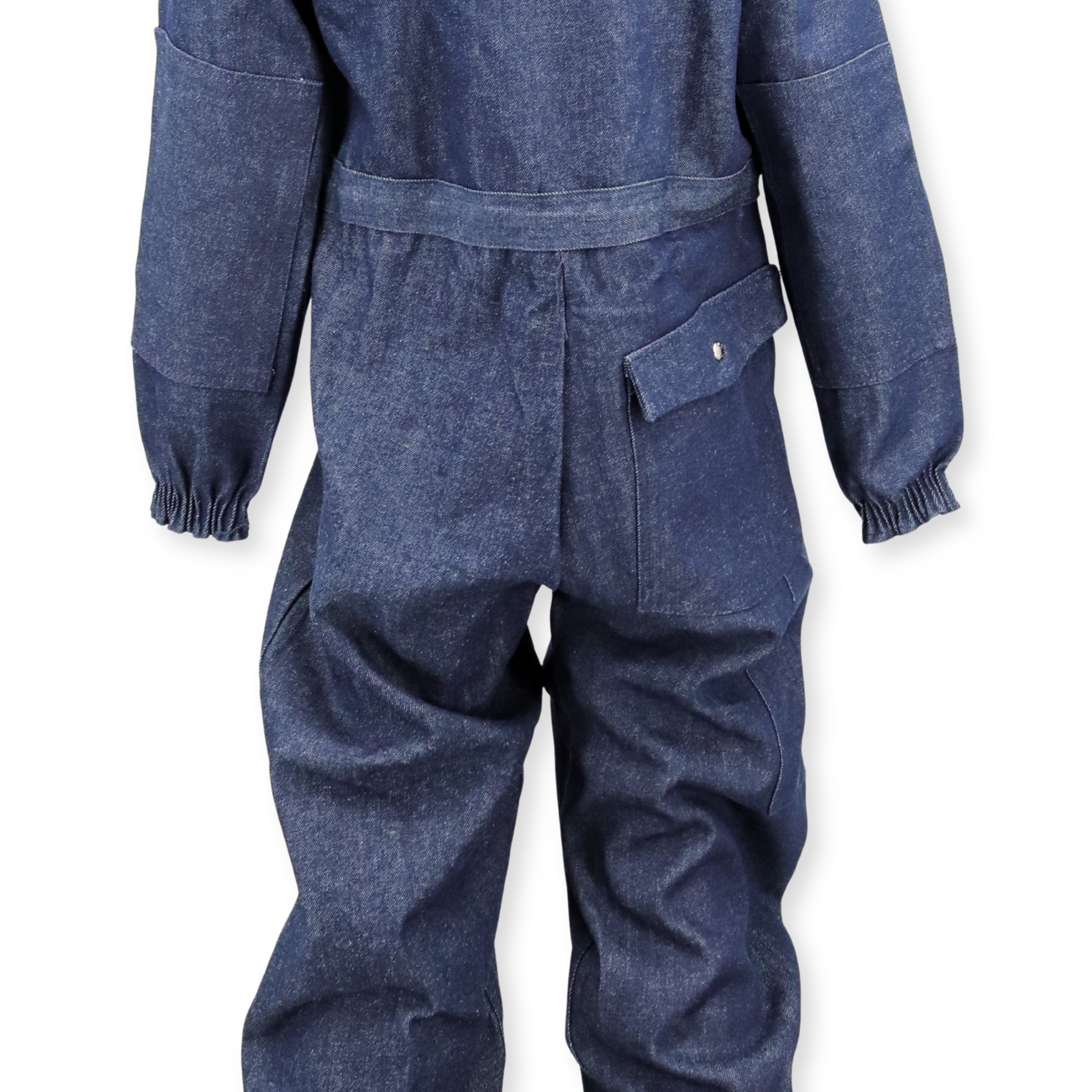 Blue Denim Stone Cutter Workwear Boiler Suit Coverall – Size 36, Made in USA