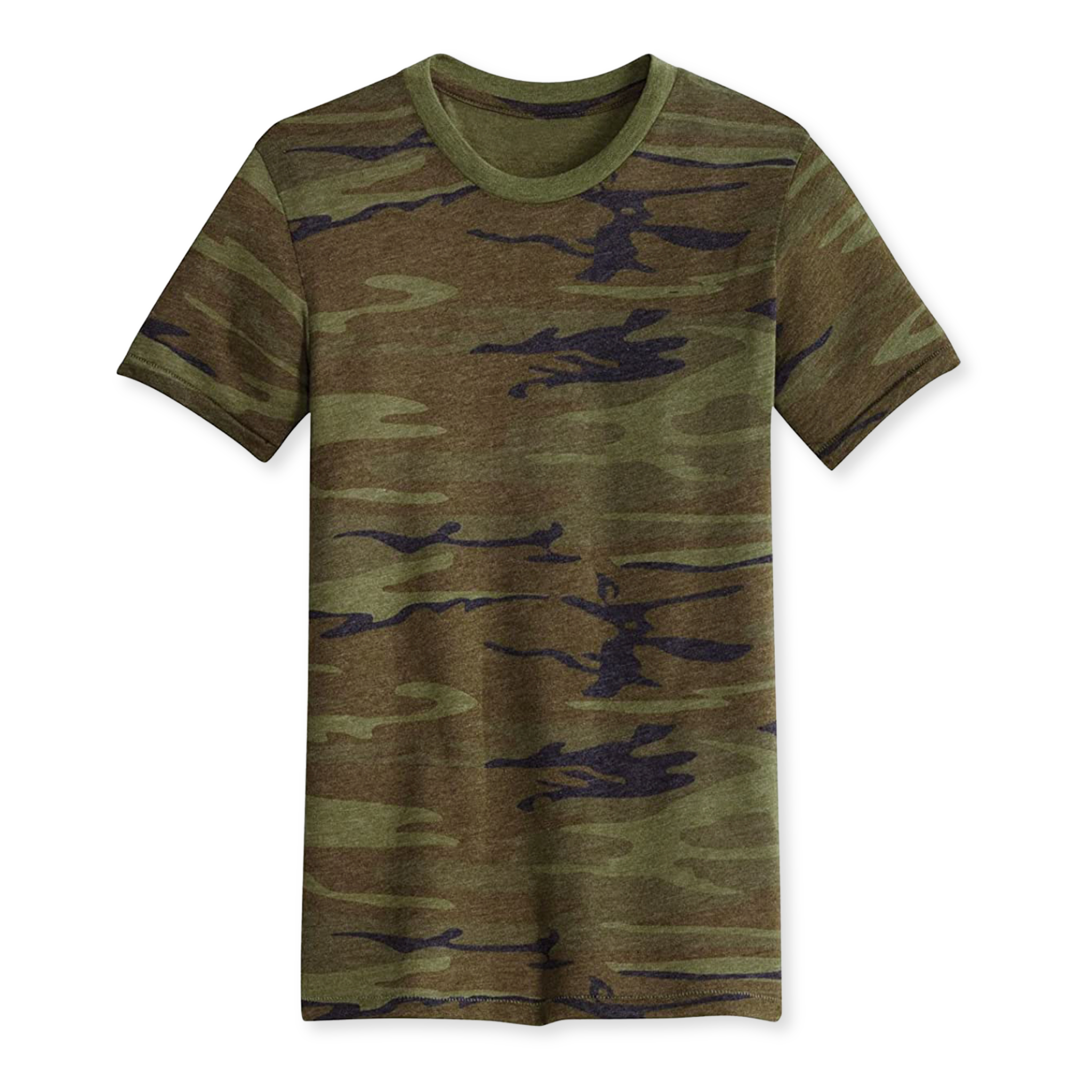 Men's Camo T-Shirt – Recycled Blend T-Shirt – Alternative Apparel