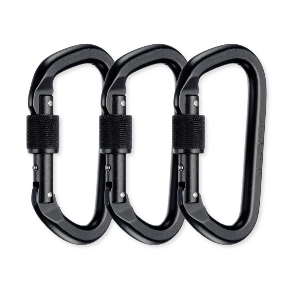 SMC NFPA Aluminum Locking D Carabiner – 27 kN, Made in USA