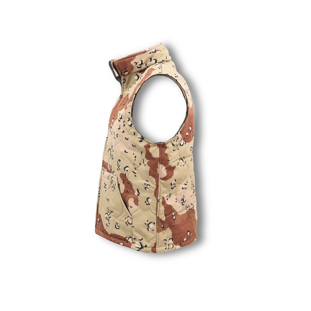 Lightweight NyCo Ripstop Vest with Fleece Lining