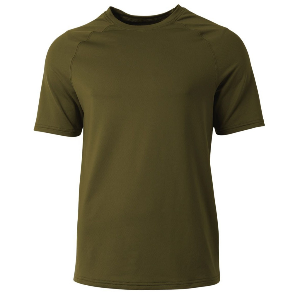 4.6 OZ. PolySpandex Blend ActiveDry T-Shirt, Single