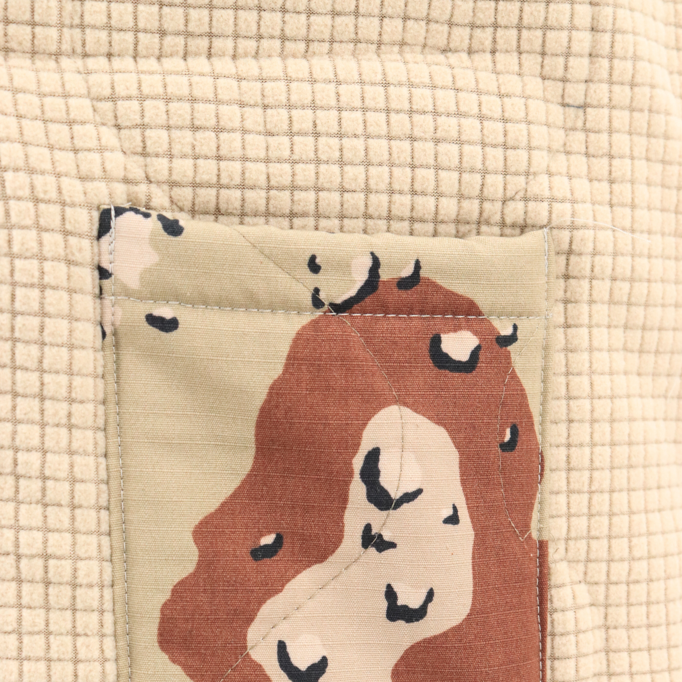 Lightweight NyCo Ripstop Vest with Fleece Lining