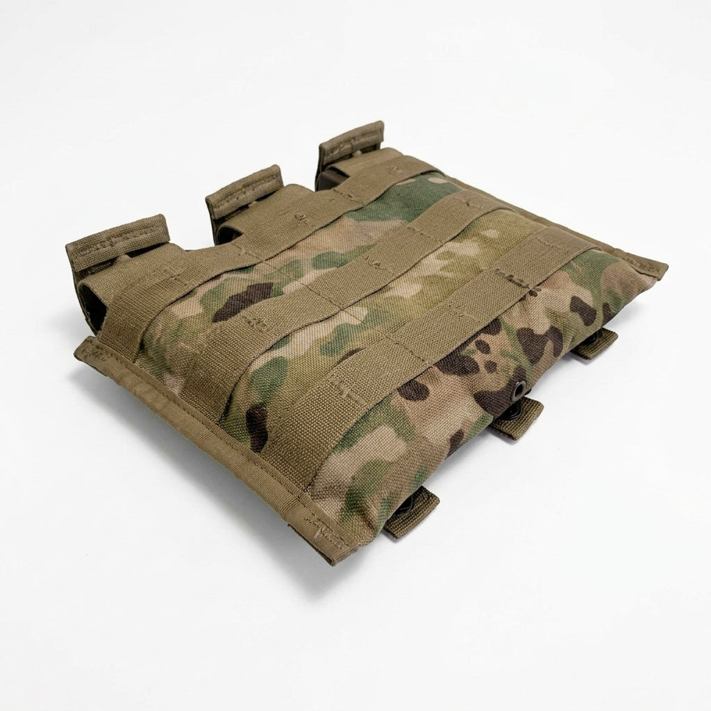MOLLE II M-4 Triple Magazine Pouch – OCP, 1000D Cordura, Used
