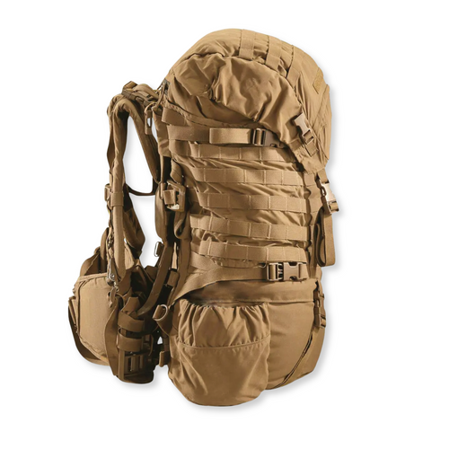 USMC Pack System FILBE Coyote Rucksack – Complete Set (Genuine U.S. Military Issue) - USED