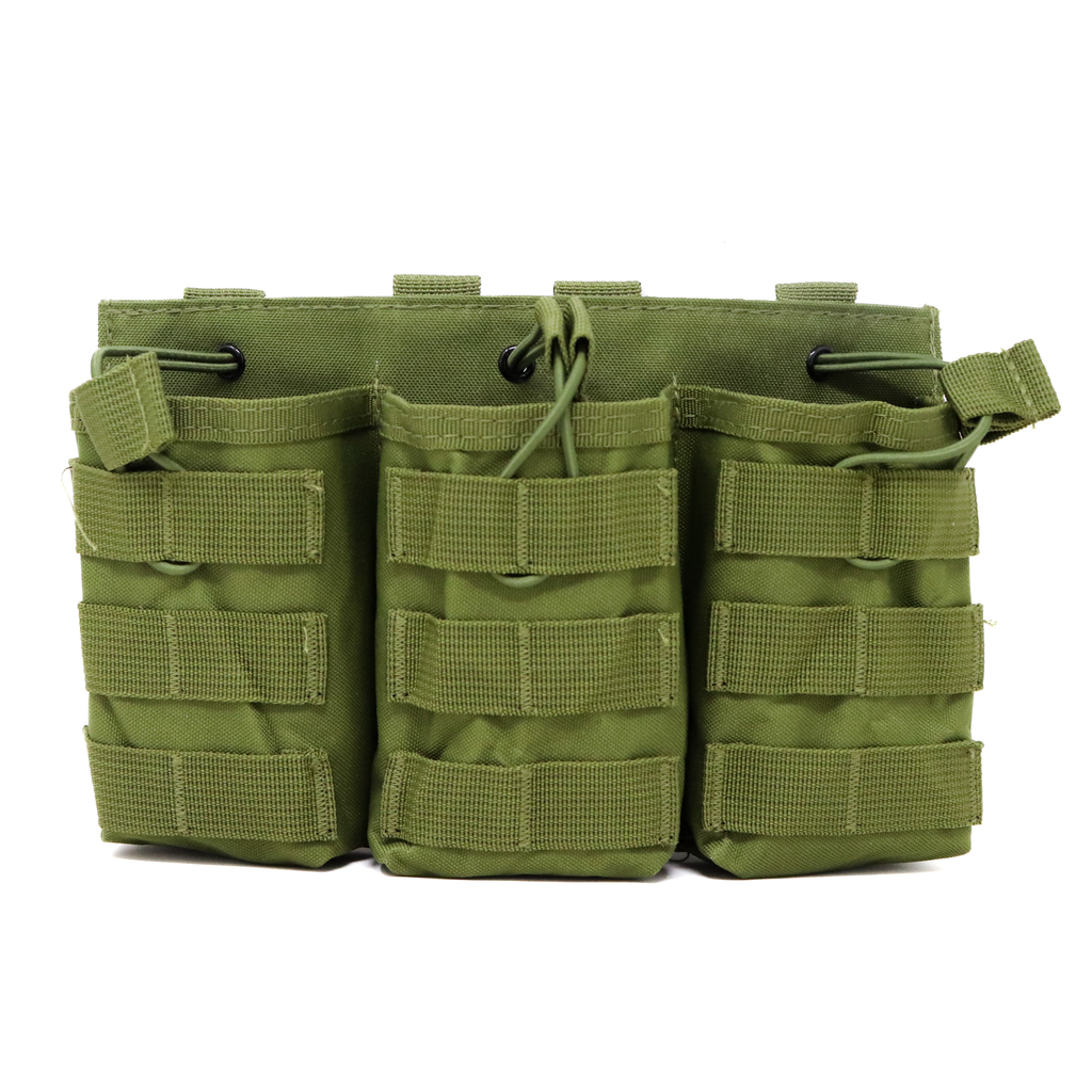 MOLLE Open-Top Triple Magazine Pouch