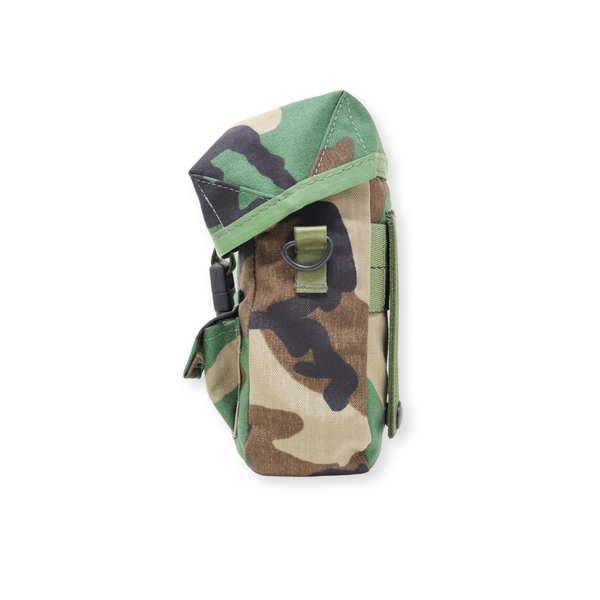 2 Qt. Molle Water Canteen/Bladder Cover - Woodland Camo