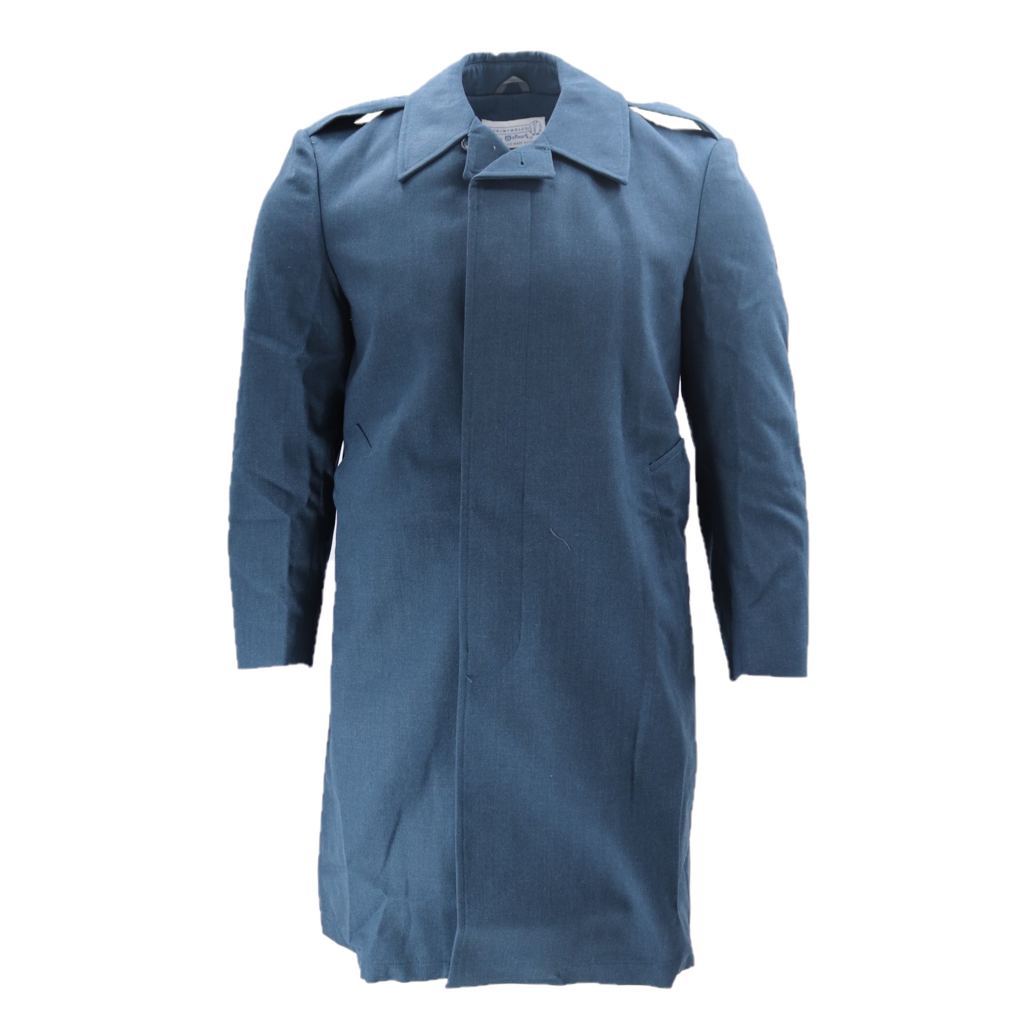 Vintage Wool Canadian Military Wool Raincoat W/ Liner – McGuire