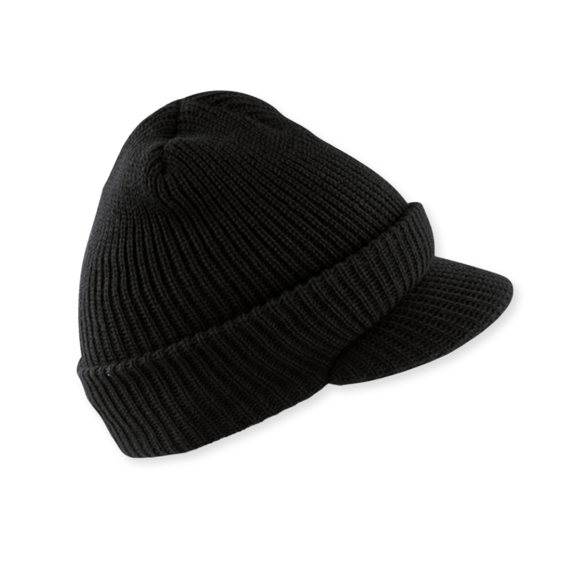 3-Pack -Pack 100% Wool Military Jeep Cap, Black, Navy, OD, One