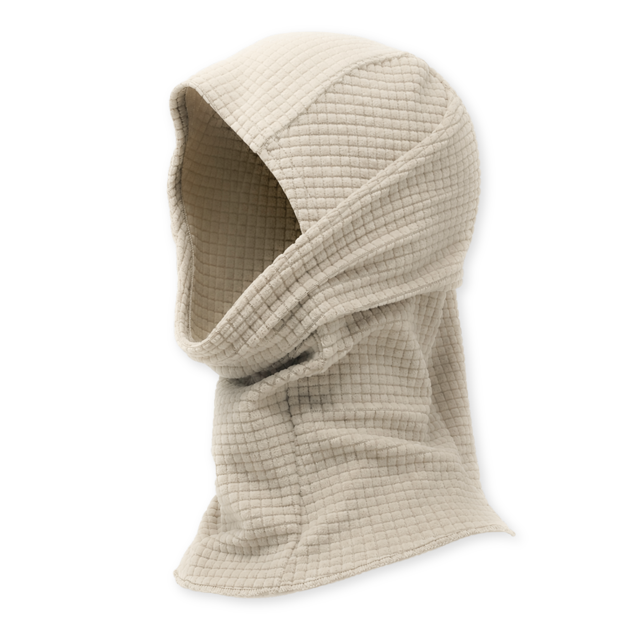 Grid Fleece Balaclava Hood