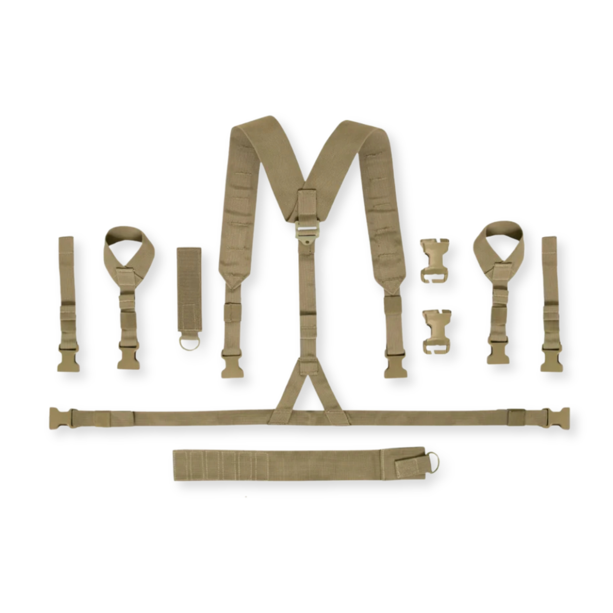 MOLLE II TAP Panel Adapter & Harness Set – Multicam /Tan, U.S. Made - New