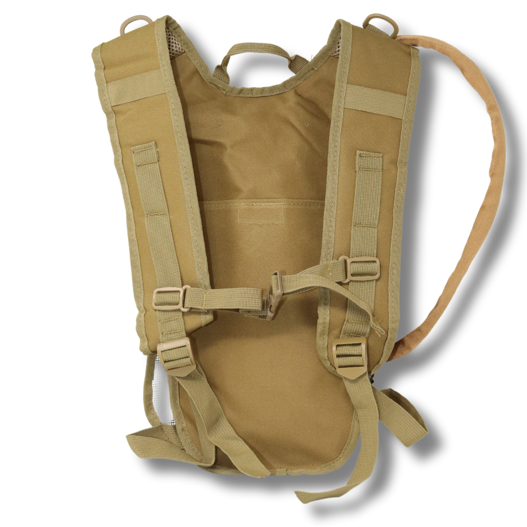 Lancer Tactical Backpack Green Hydration Pack Nylon Molle