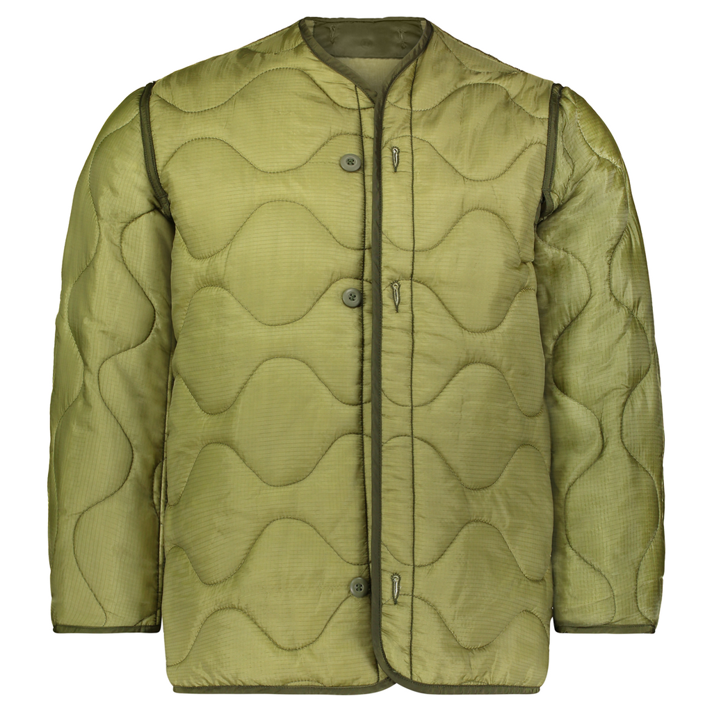 M-65 Field Jacket Liner with Buttons – McGuire Army Navy