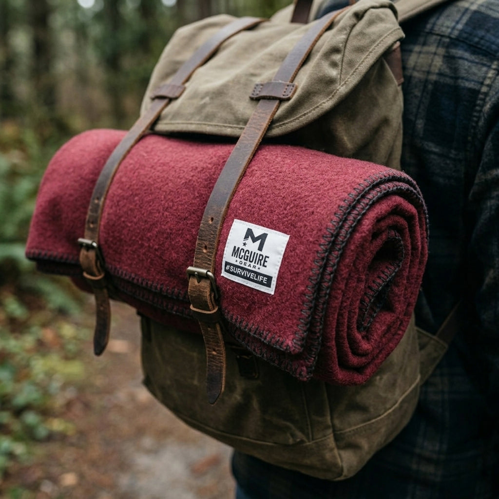 Camping Wool Blanket
