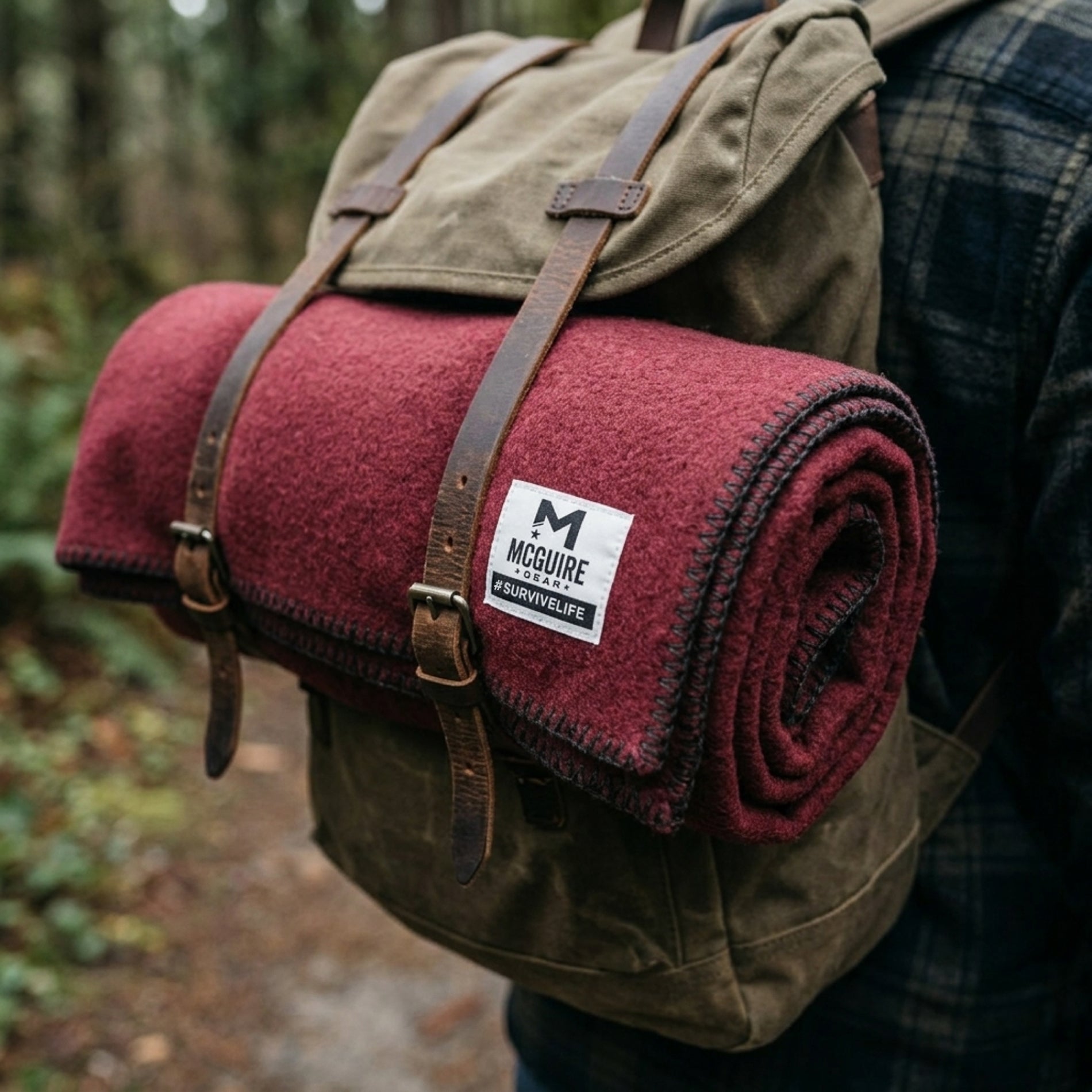 Camping Wool Blanket