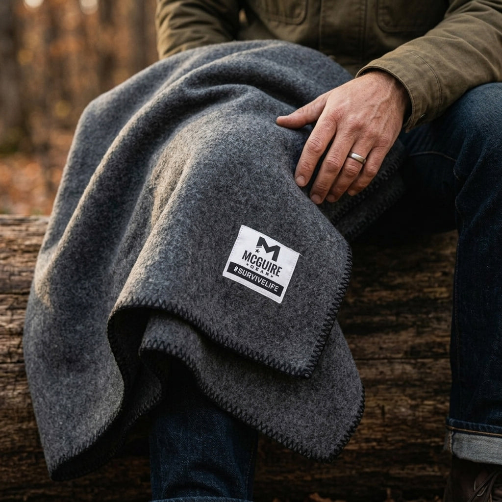 Camping Wool Blanket