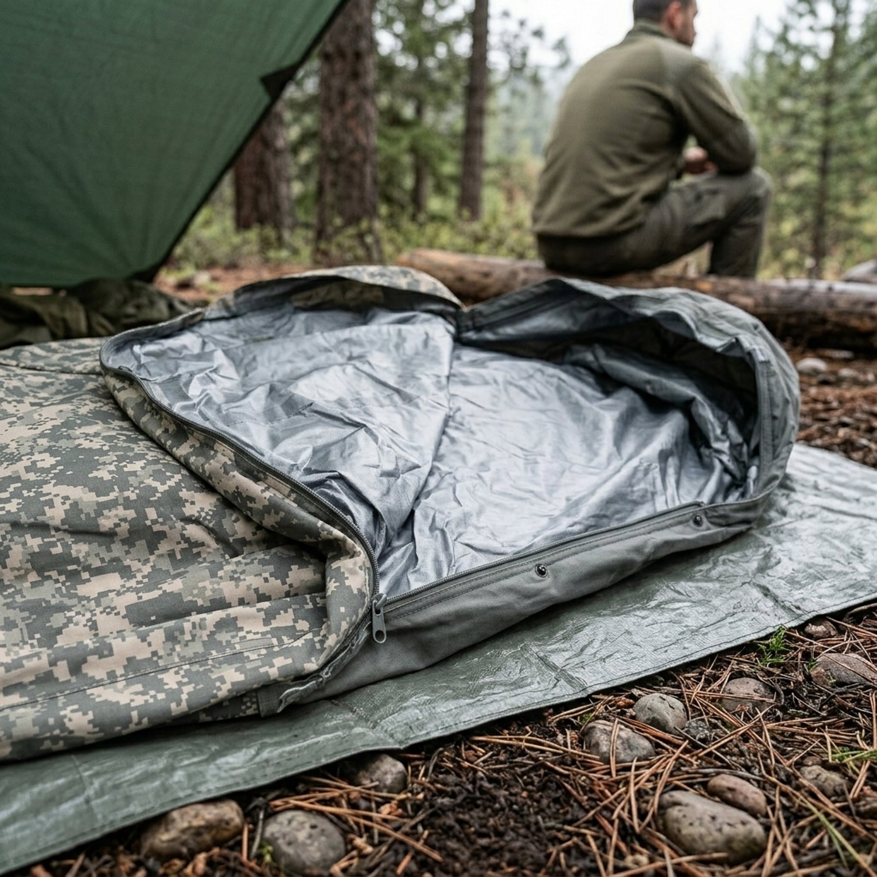 Modular Sleep System Bivy Cover, Used - ACU – McGuire Army Navy