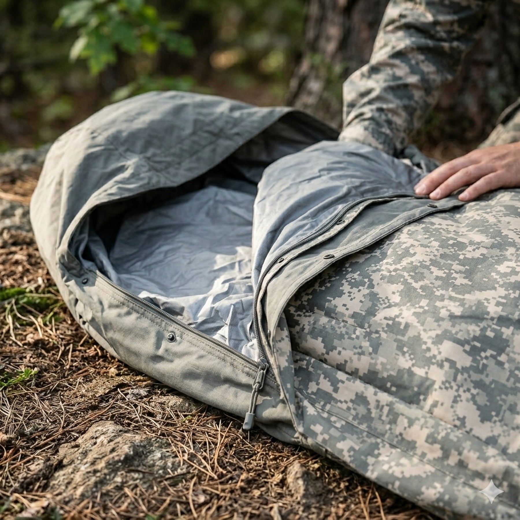 Modular Sleep System Bivy Cover, Used - ACU – McGuire Army Navy