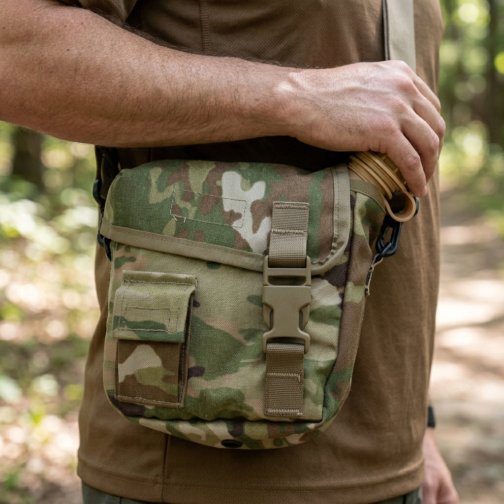 2 Qt. Field Hydration Kit – Canteen, Cover & General Purpose Strap
